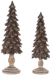 Large Brown Pine Cone Tree