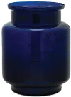 Deep Blue 8 Glass Vase