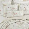 J. Queen Cottage Amalia Rose Pink French Floral Pillow