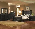 Torreon Black 4 Piece King Bedroom Set