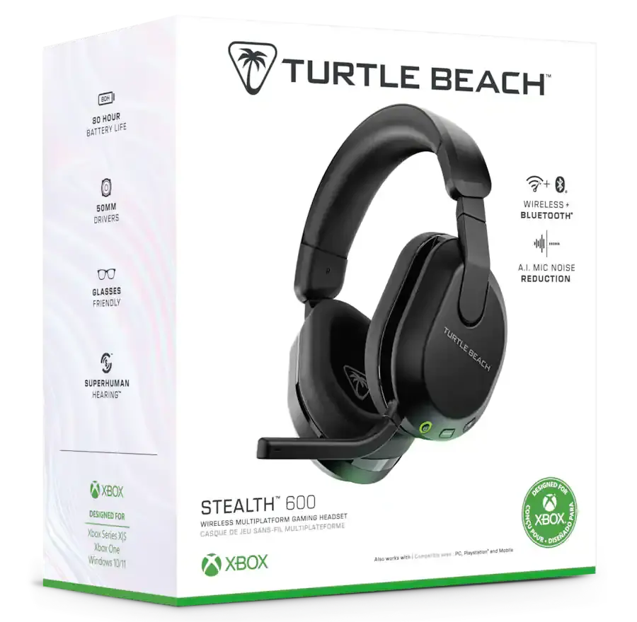 TURL021024XBX Turtle Beach Stealth 600 Wireless Over-Ear Multiplatform Gaming Headset - Black-18