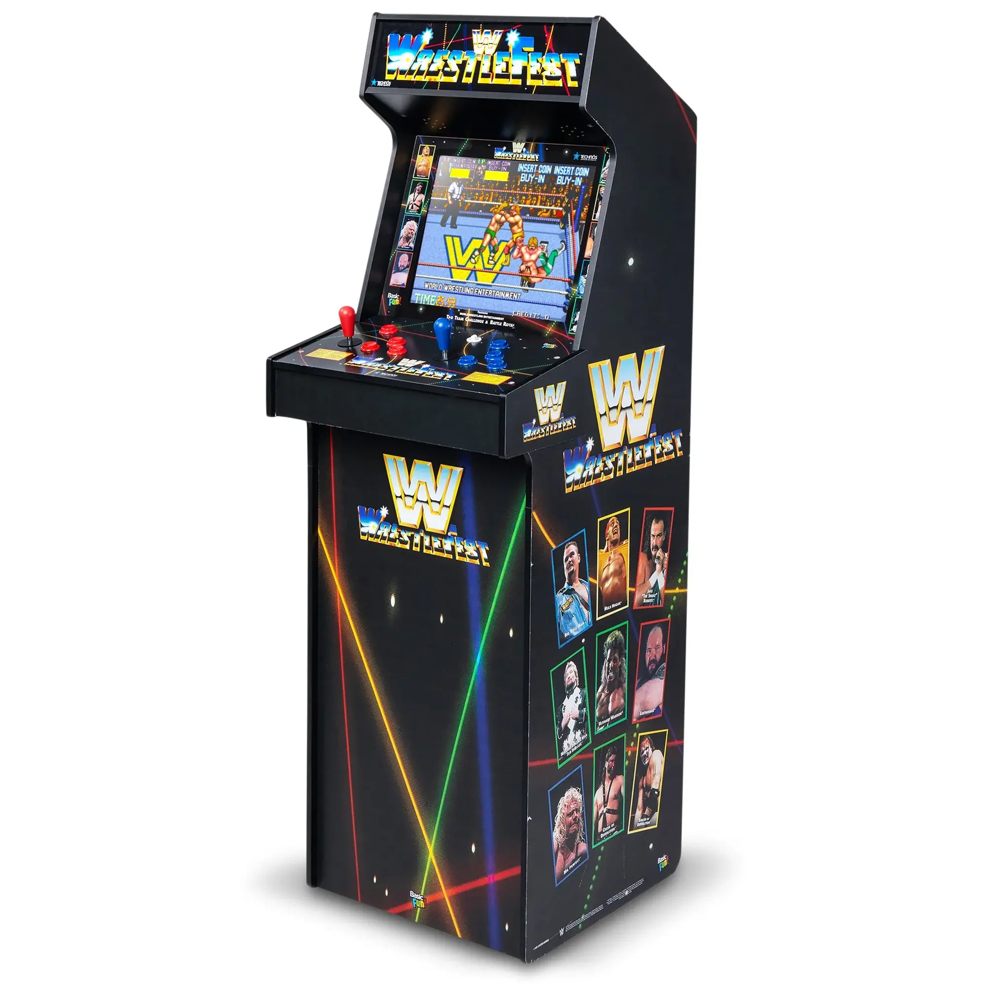 B0FSM2PWRZ Arcade 1Up WWE Wrestlefest Ultra Series Arcade-1
