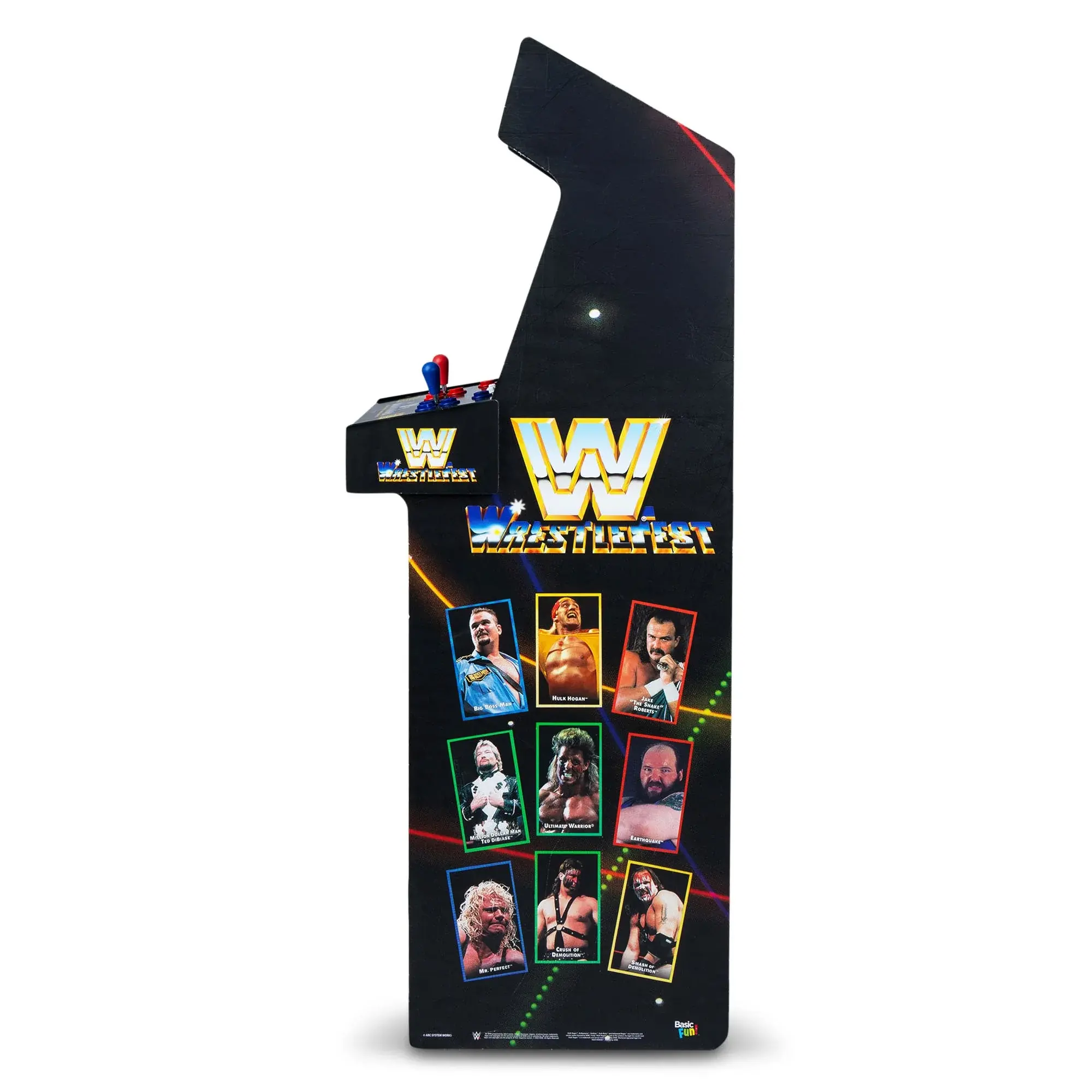 B0FSM2PWRZ Arcade 1Up WWE Wrestlefest Ultra Series Arcade-4