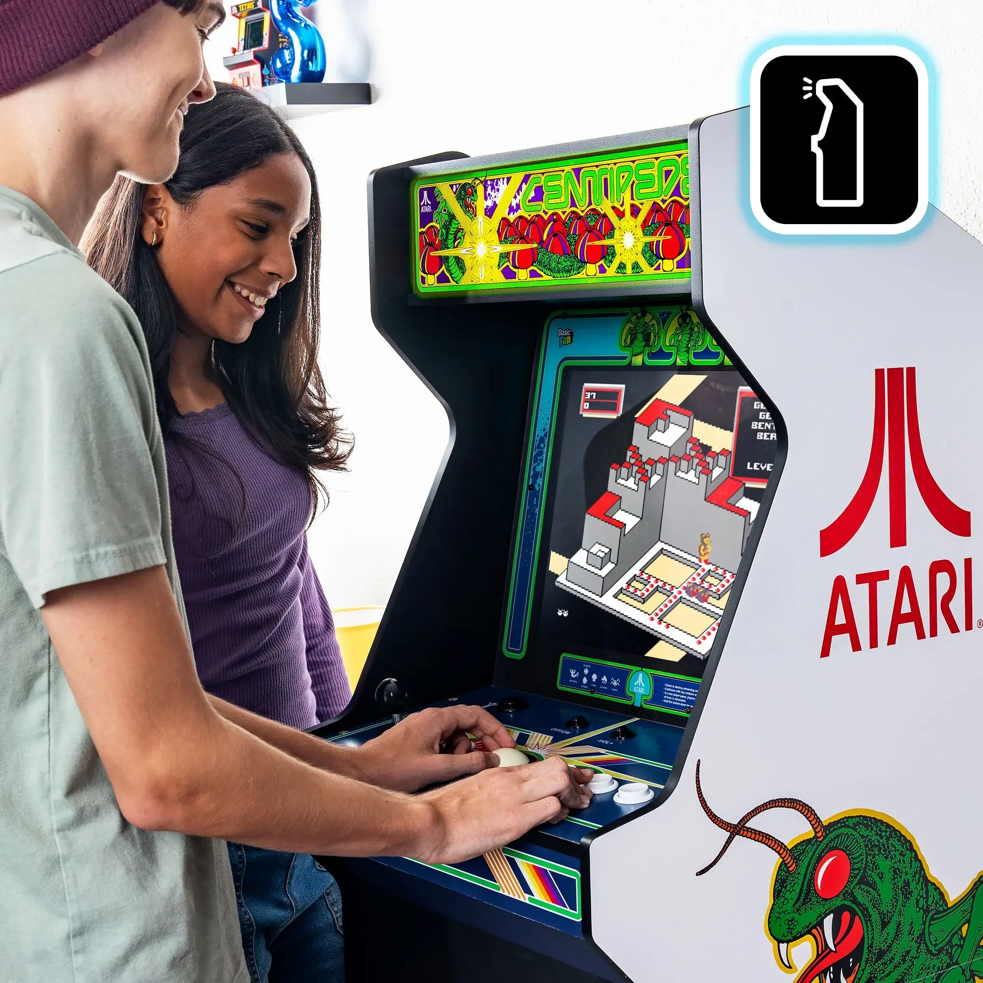 B0FTJDB558 Arcade 1Up Atari Centipede Ultra Series Arcade-9