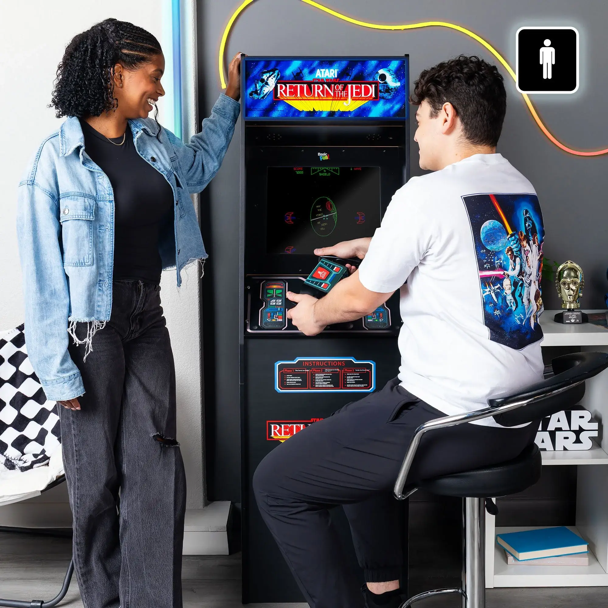 B0FTNY34VC Arcade 1Up Atari Star Wars Ultra Series Arcade-2