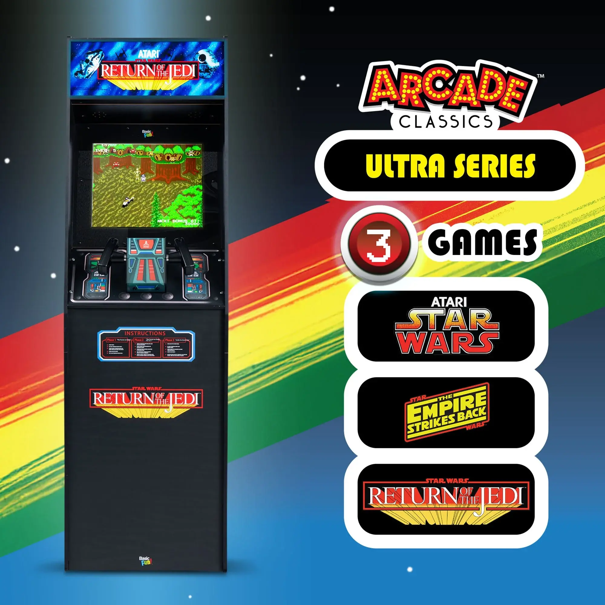 B0FTNY34VC Arcade 1Up Atari Star Wars Ultra Series Arcade-7