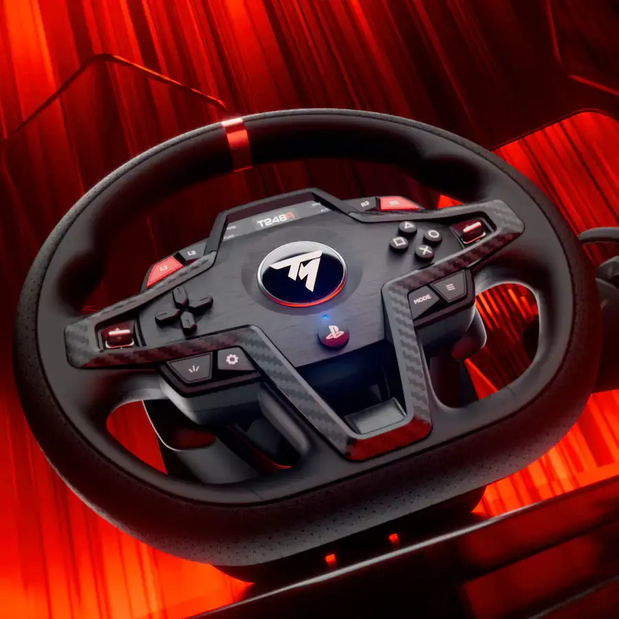Thrustmaster T248R Racing Wheel and Pedals for PlayStation 4, 5, and PC-3