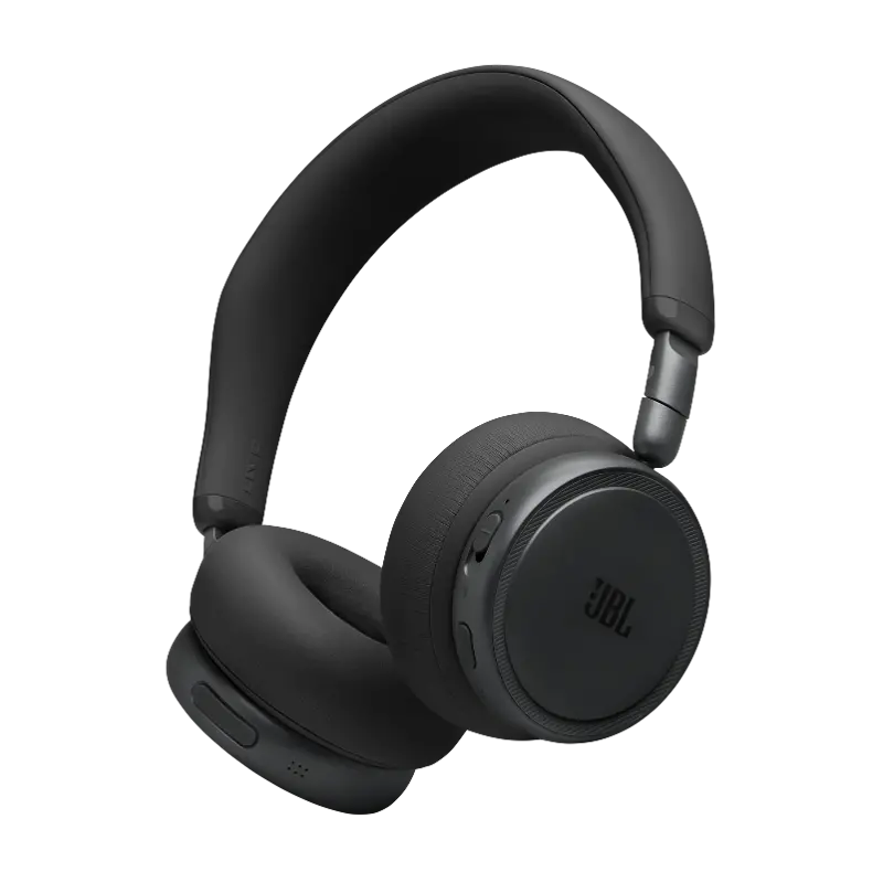 JBL Live 680NC Wireless Noise Cancelling On-Ear Headphones - Black