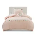 Tessa Pink Full/Queen 4-Piece Comforter Set