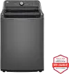 WT6105CM LG 4.1 cu. ft. Top Load Washer with Agitator and SlamProof® Glass Lid - Monochrome Gray