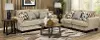7PC/BRYN/TEAK/SLTL Bryn Beige 7 Piece Living Room Set