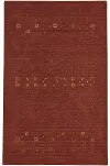 3495RS05000800800/GABBEH-5X8 Simply Gabbeh 5 x 8 Adobe Red Area Rug