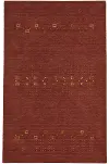 3495RS08001000800/GABBESH-8X10 Simply Gabbeh 8 x 10 Adobe Red Area Rug