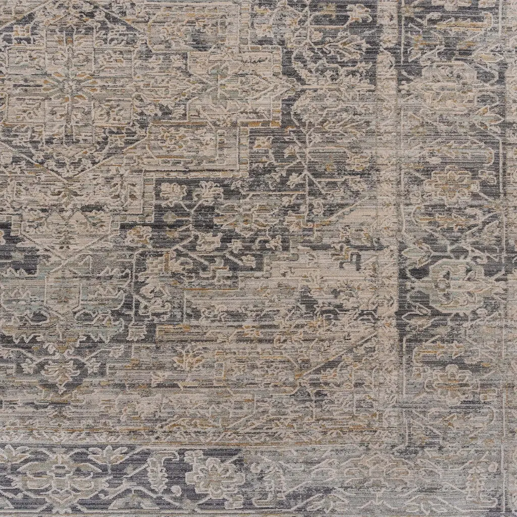 3805RS07101000400-ZENITH/8X10 Zenith-Heriz 8 x 10 Smoke Gray Area Rug-4