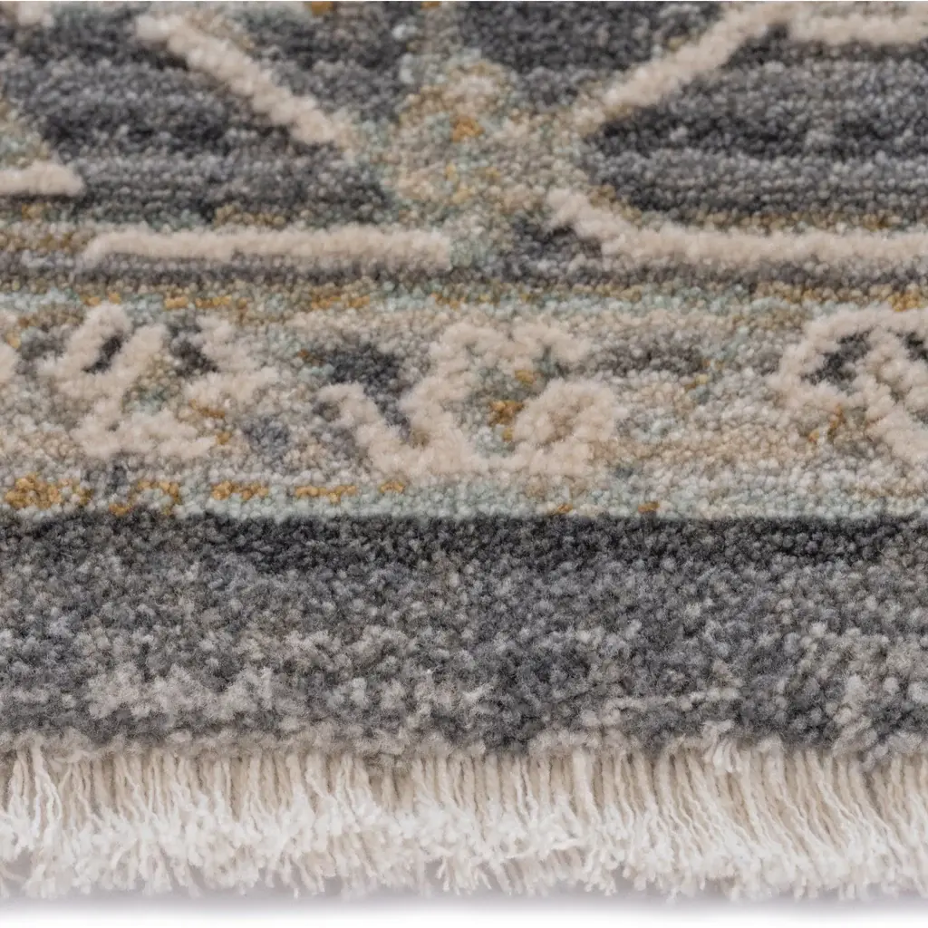 3805RS07101000400-ZENITH/8X10 Zenith-Heriz 8 x 10 Smoke Gray Area Rug-5