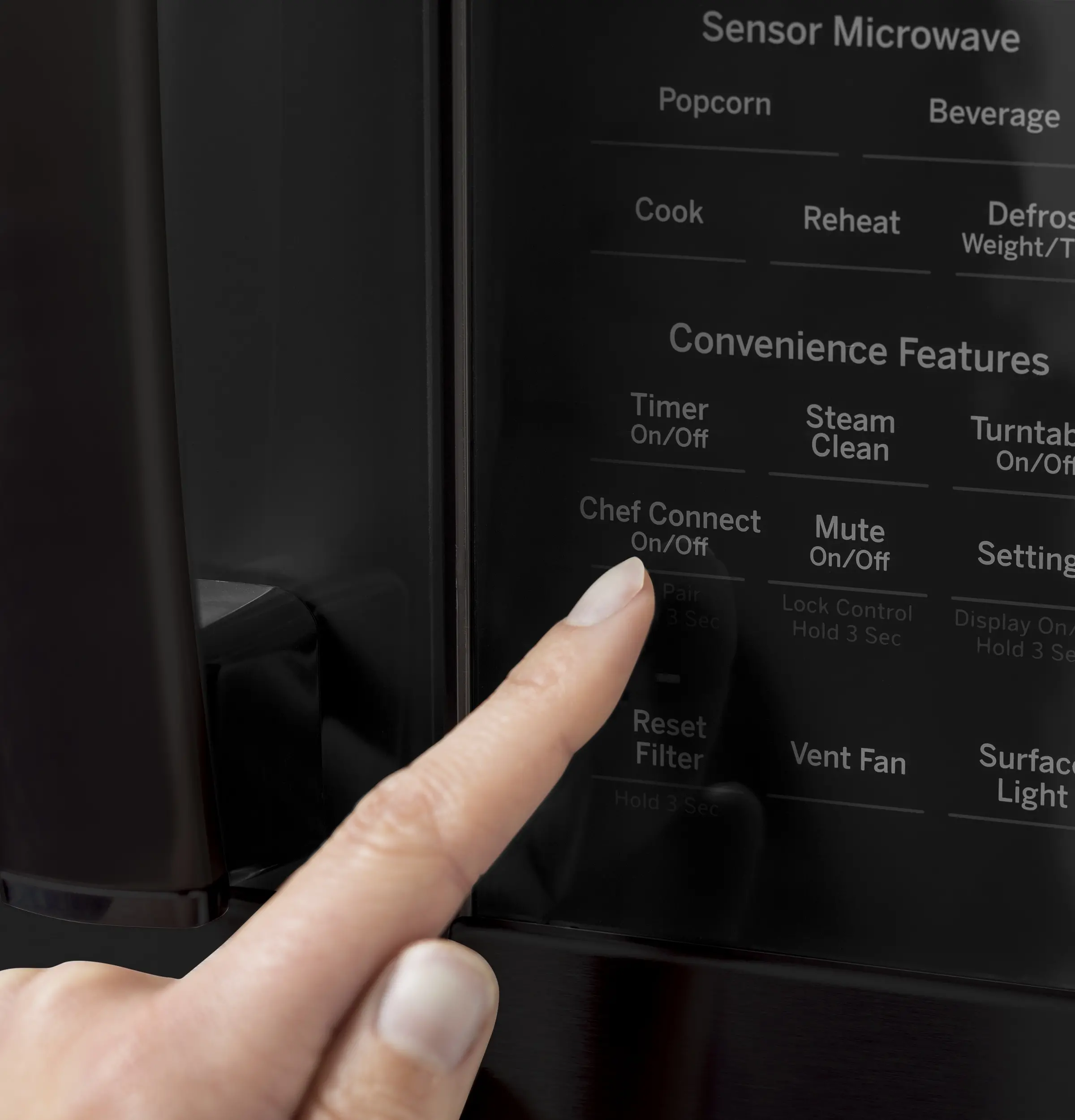 PVM9179DRBB GE Profile 1.7 Cu Ft Convection Over-the-Range Microwave - Black-2