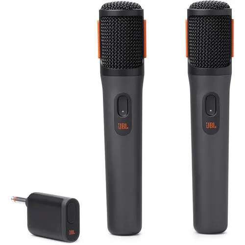 JBLPBWIRELESSMICAM JBL PartyBox Two-Person Wireless Handheld Microphone System (2.4 GHz)-1