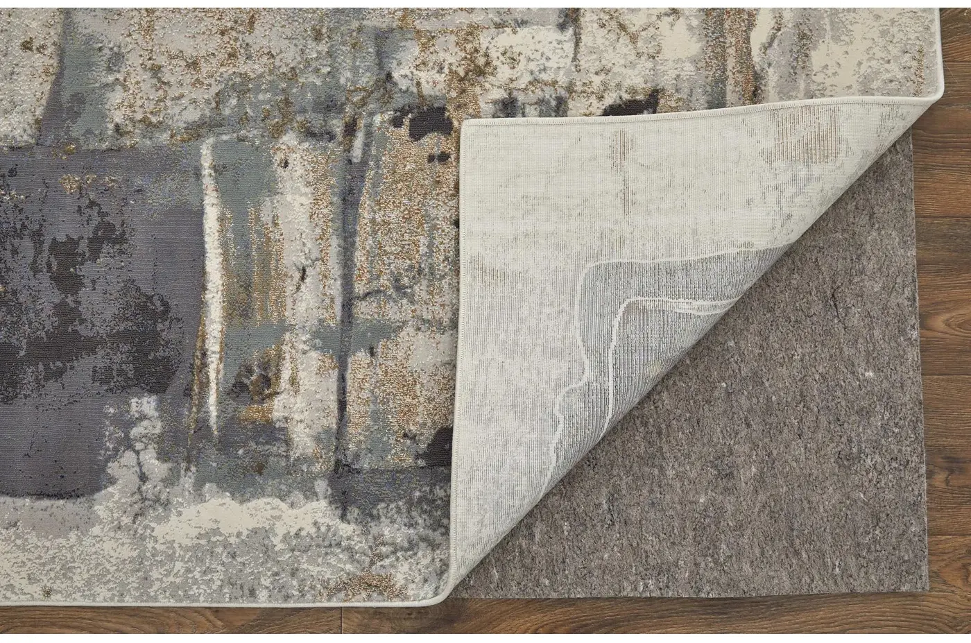 Clio 8 x 10 Gray Multicolored Area Rug-4