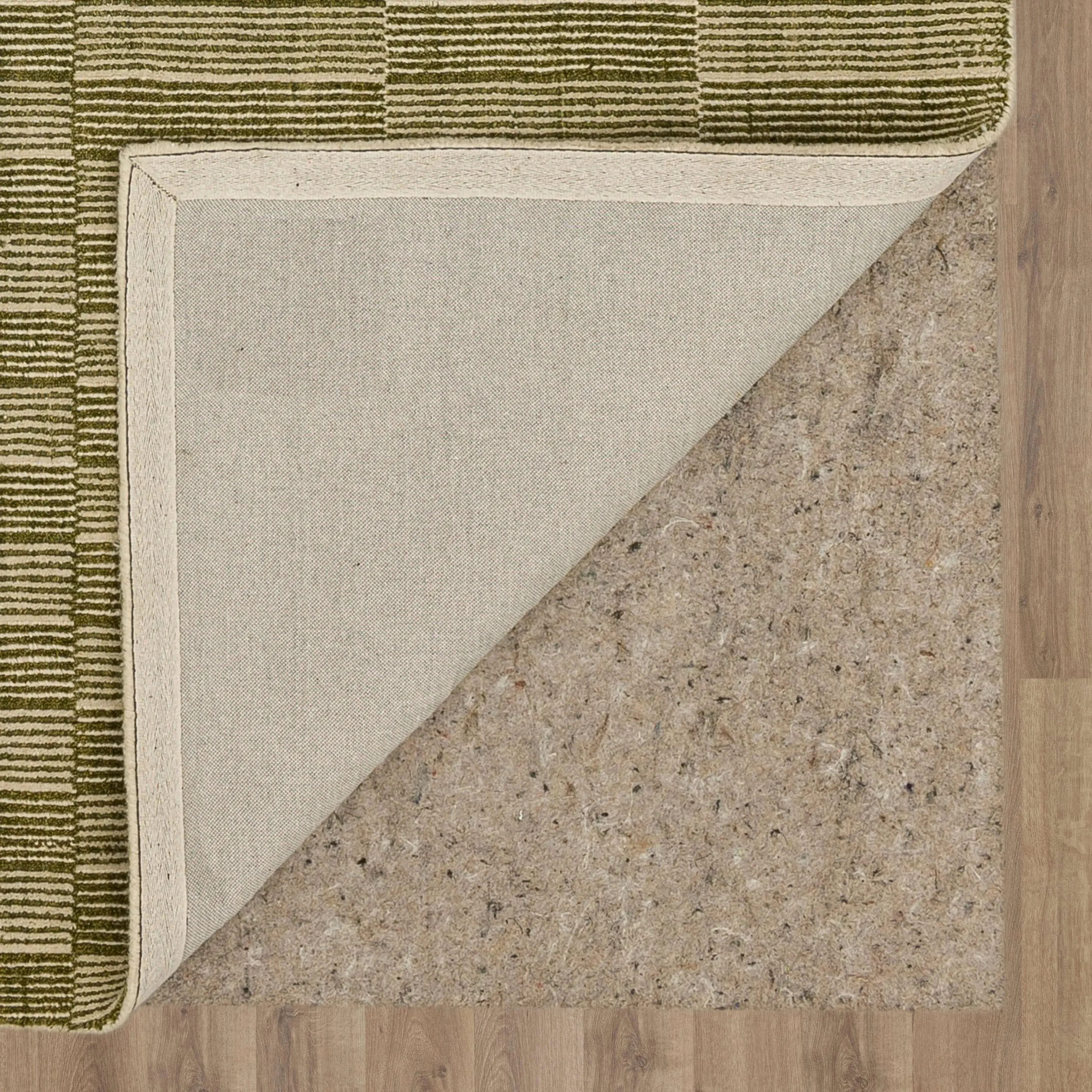 R1091-214/SAGE-GREEN/5X8 Broken Stripe 5 x 8 Sage Green Area Rug-4