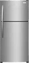 FFHT2022AS Frigidaire 20 Cu Ft Top Freezer Refrigerator - Stainless Steel