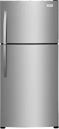 FFHT2022AS Frigidaire 20 Cu Ft Top Freezer Refrigerator - Stainless Steel