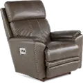 10X-754-RW/LB159053 Talladega Gray Power Rocker Recliner with Headrest and Lumbar
