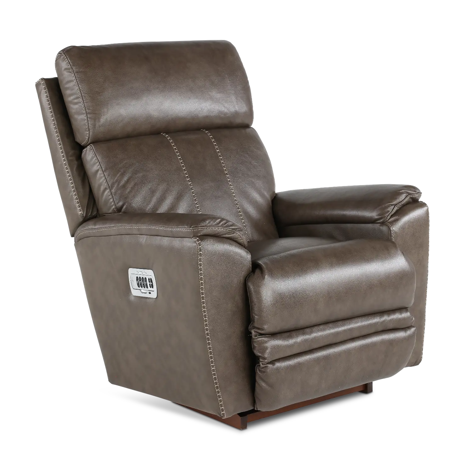 10X-754-RW/LB159053 Talladega Gray Power Rocker Recliner with Headrest and Lumbar-1