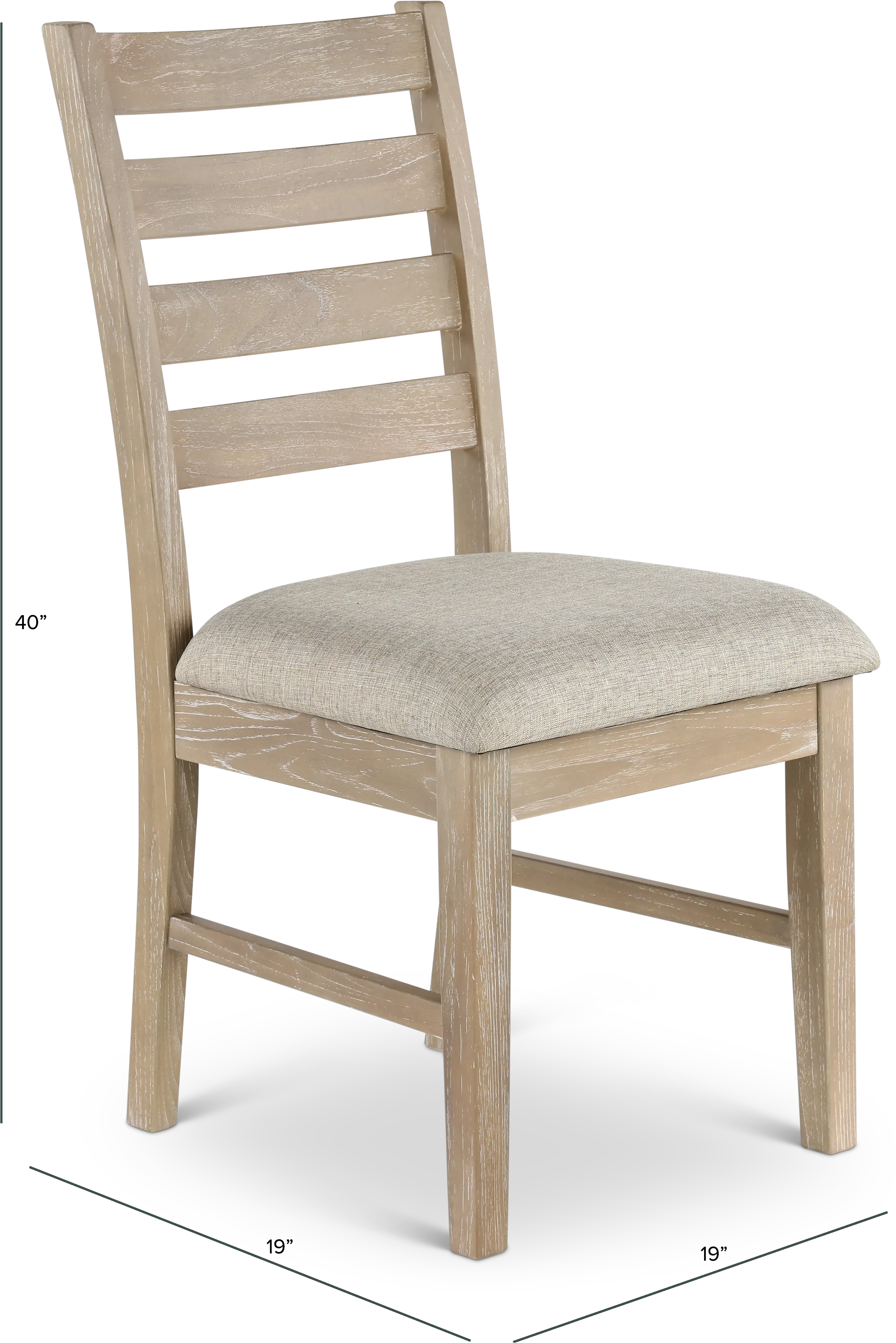 Gibson Wheat Ladderback Dining Chair-3
