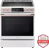 LSES6338N LG Studio 6.3 Cu Ft Smart Electric Range with ProBake Convection® - White