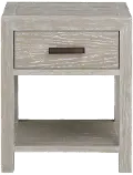Fresno Gray Oak Nightstand
