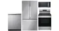 LG-S/S-2706-ELEPKG LG 4 Piece Electric Appliance Package - Stainless Steel