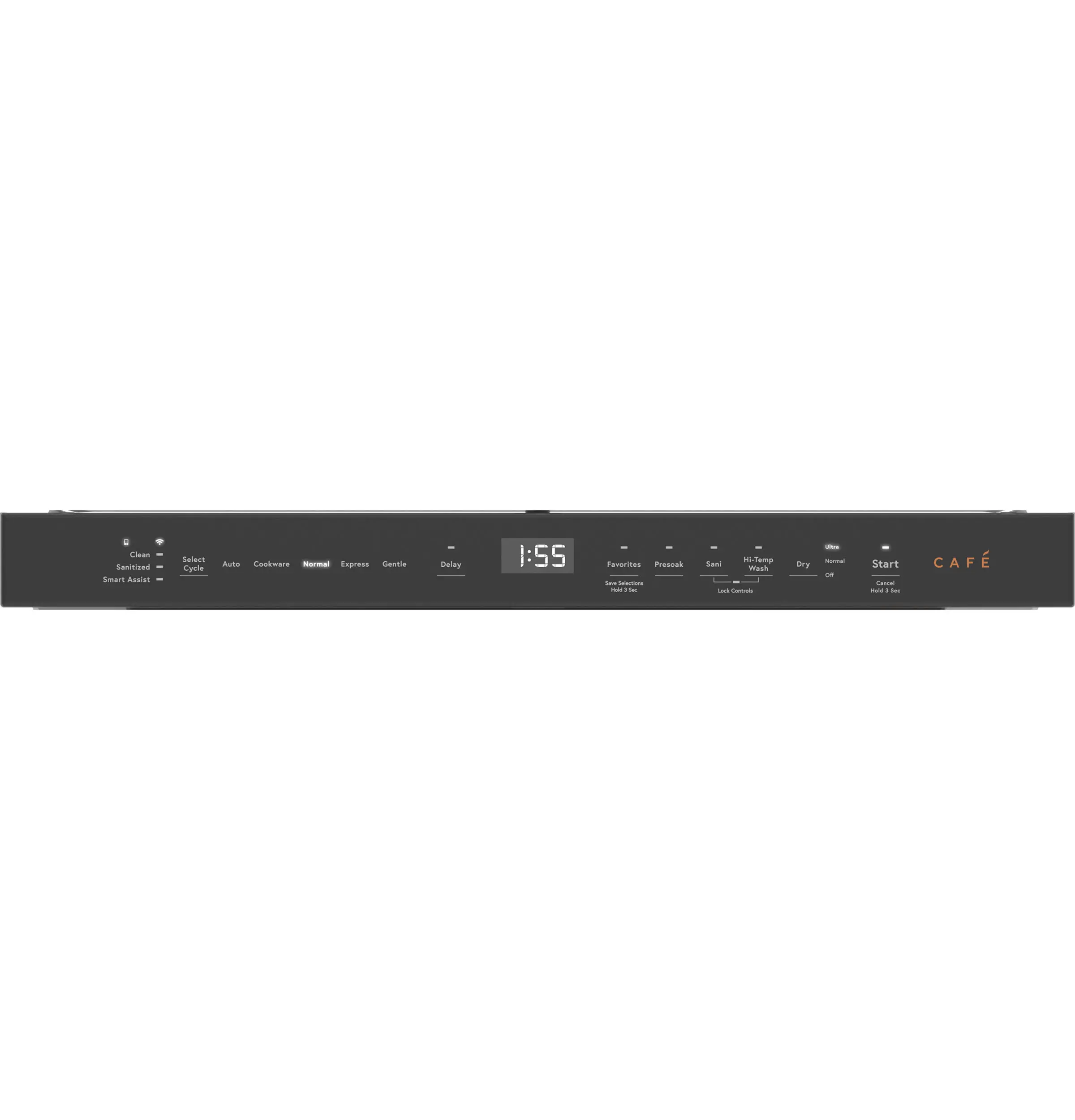 CDT828P2VS1 GE Cafe Top Control Dishwasher - Stainless Steel-11