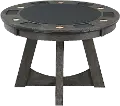 Price Gray Round Game Table