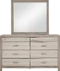 Aaray Two-Tone Natural Dresser