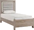Aaray Natural Twin Bed