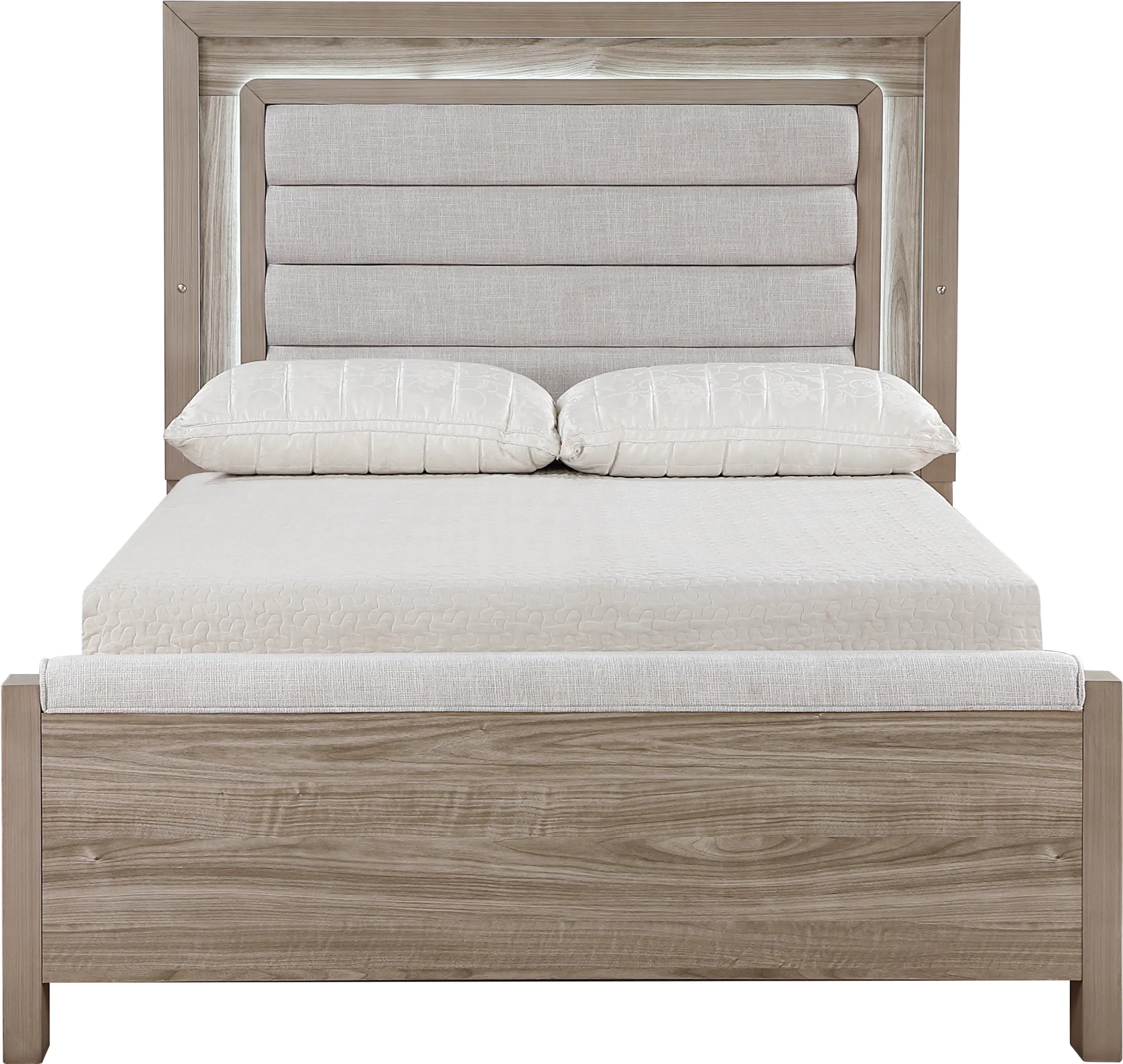 Aaray Natural Queen Bed-3