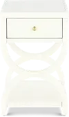 Olivia French White Nightstand