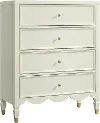 Olivia French White Chest of Drawers