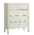 Olivia French White Chest of Drawers