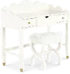 Olivia French White Vanity Set