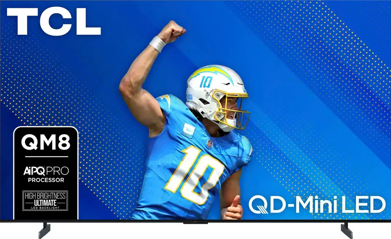 75QM851G TCL 75 QM8 4K UHD HDR QD-Mini LED Smart TV-1