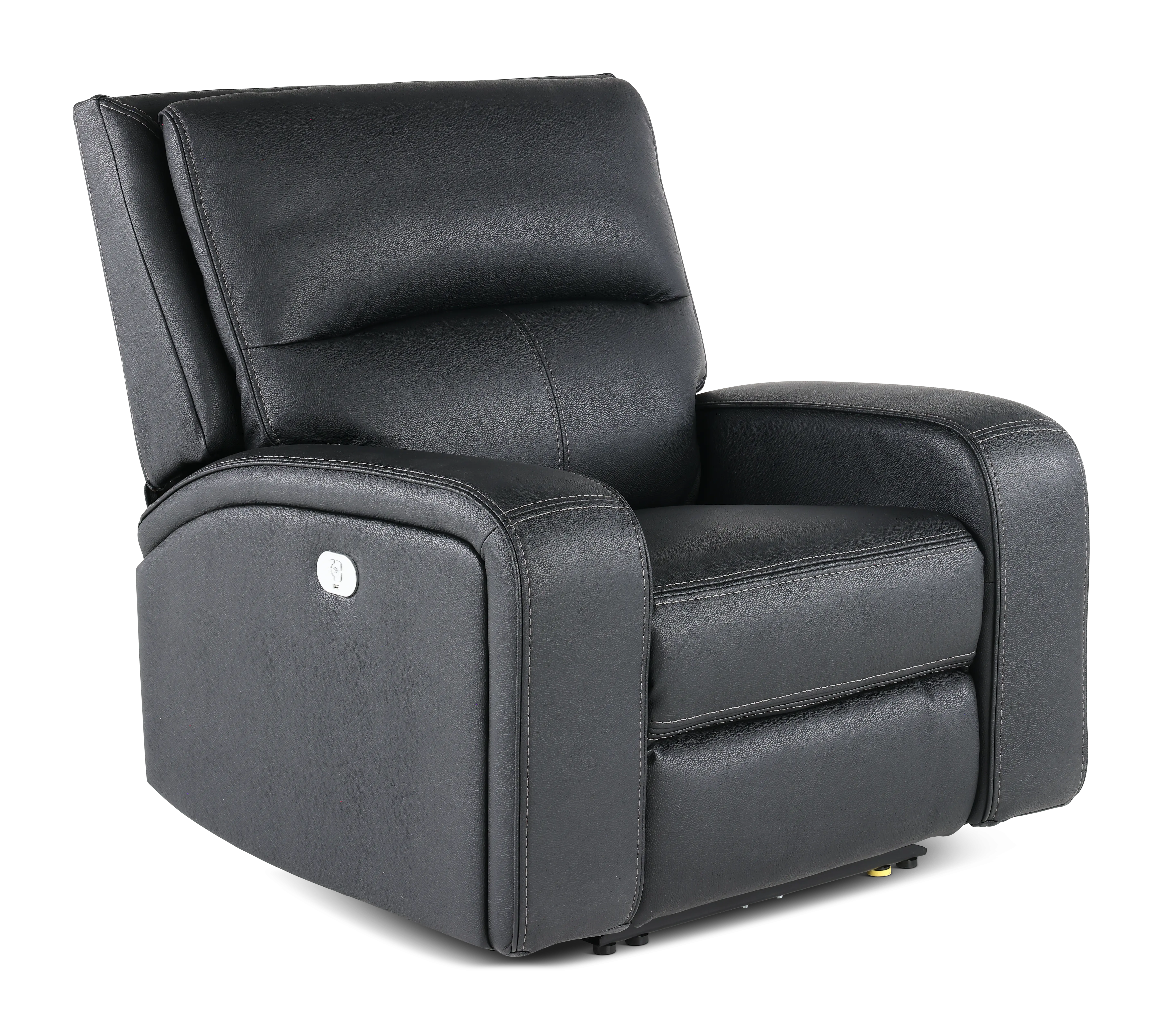 Star Black Power Recliner with Adjustable Headrest-1