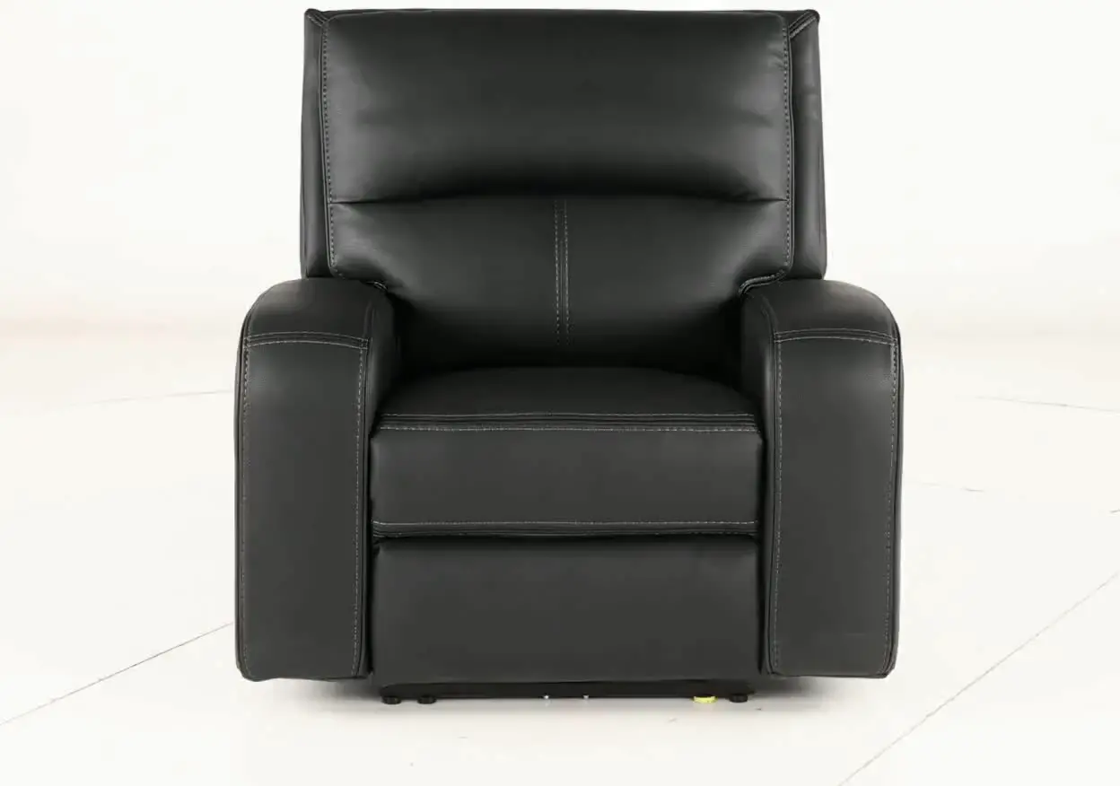 Star Black Power Recliner with Adjustable Headrest-10
