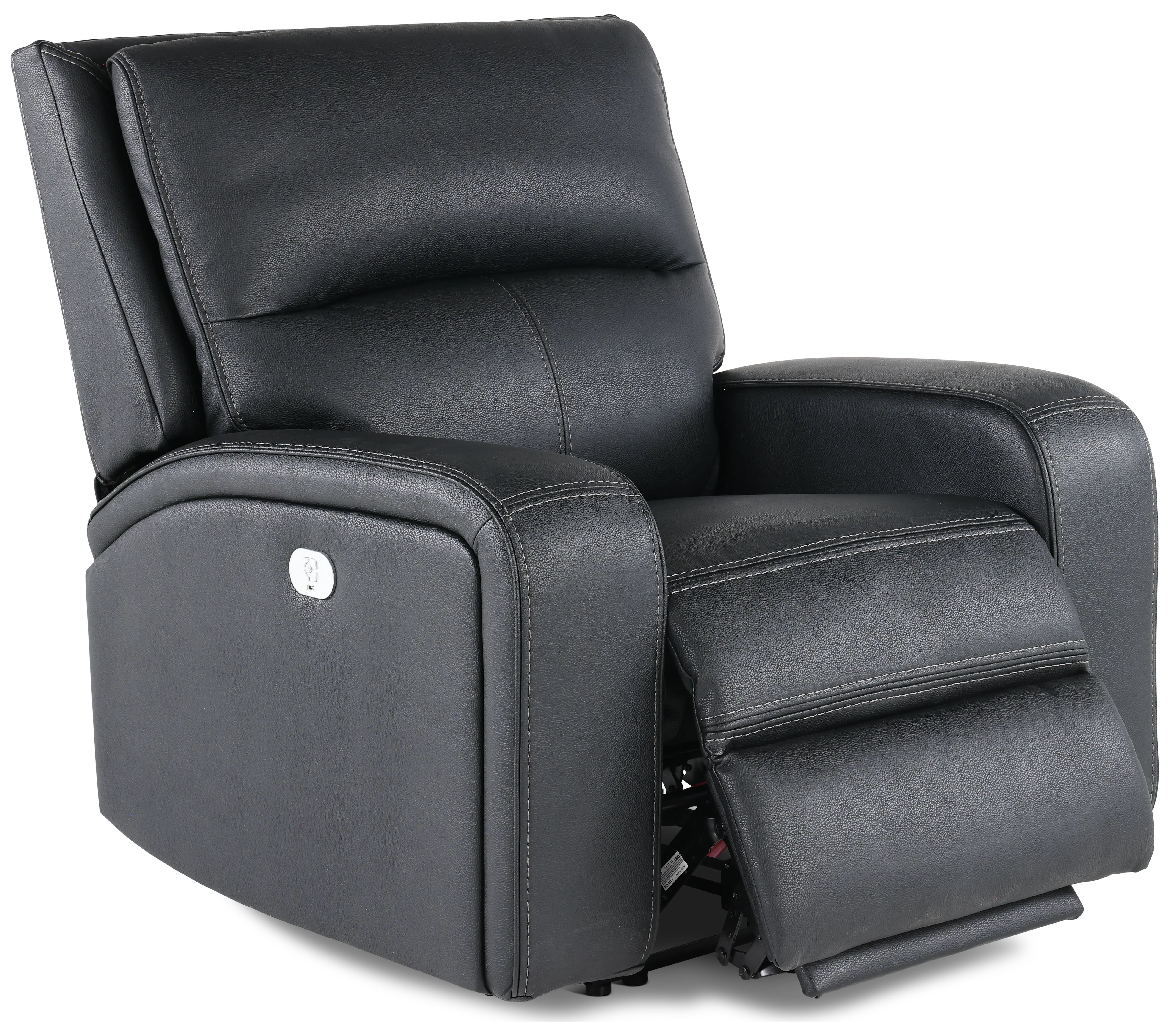Star Black Power Recliner with Adjustable Headrest-4