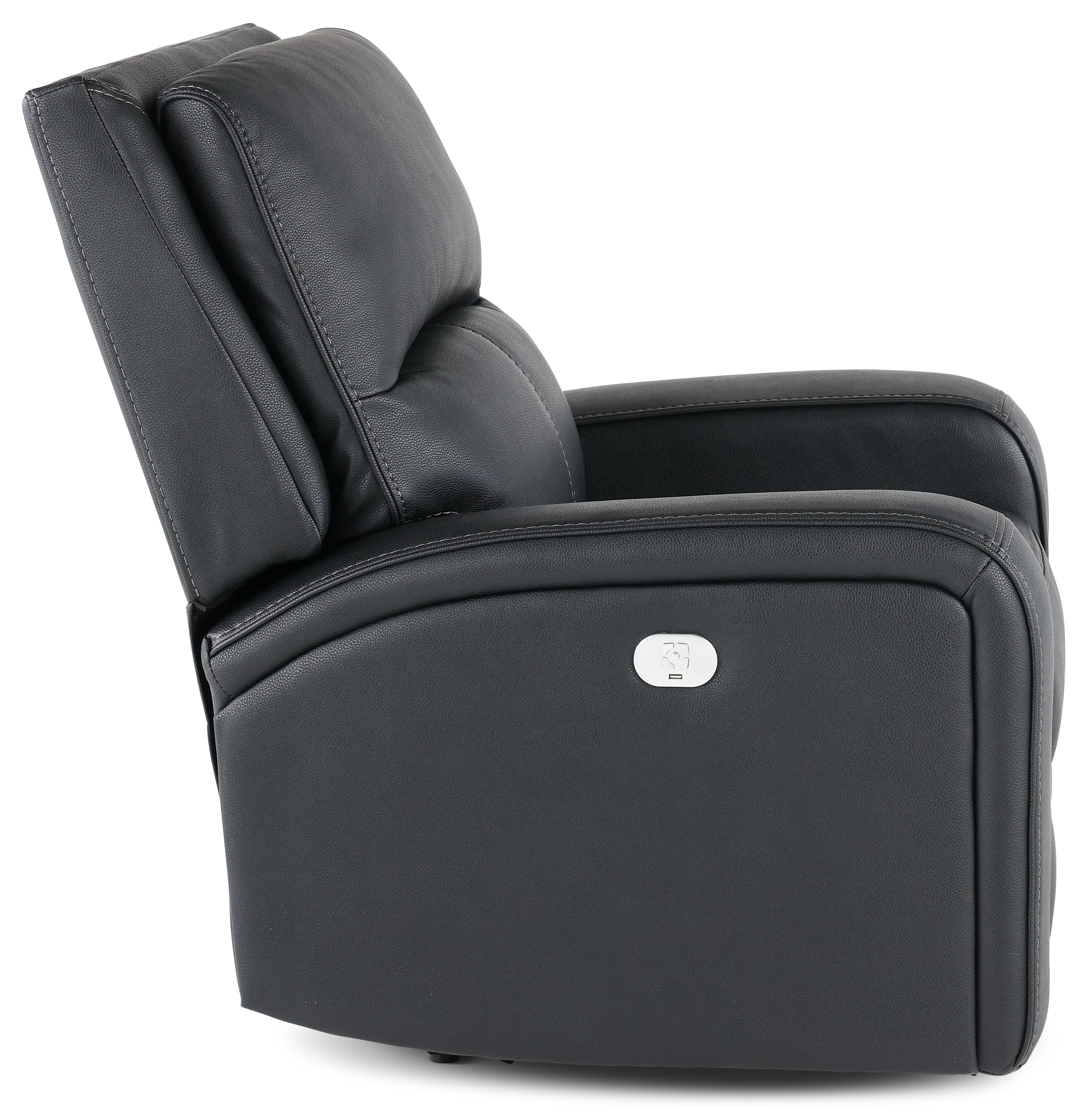 Star Black Power Recliner with Adjustable Headrest-5