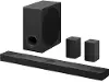 S80TR.DUSALLK LG S80TR 5.1.3-Channel Dolby Atmos Soundbar System with Wireless Rear Speakers