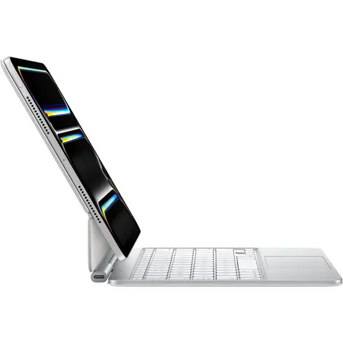 MWR03LL/A Apple Magic Keyboard for 11 iPad Pro M4 or M5 - White, US English-2