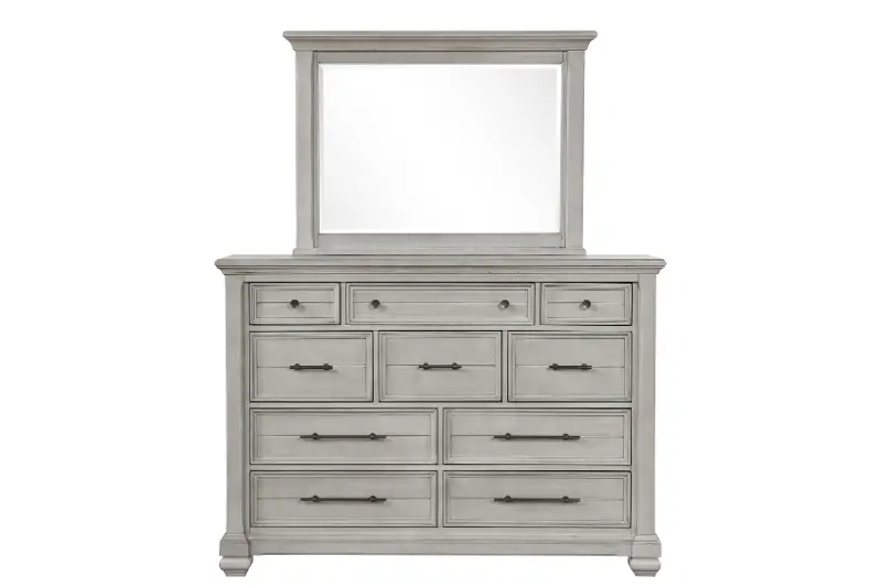 Archer Creek Gray Dresser