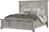 C8418G-BED6/6 Archer Creek Gray King Bed