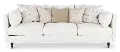 Pia Cotton White Estate Sofa